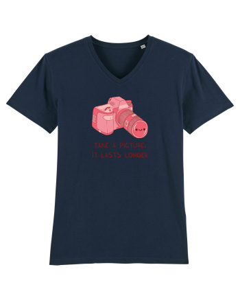 Take a picture, it lasts longer (pink) French Navy