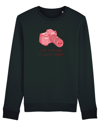 Take a picture, it lasts longer (pink) Black