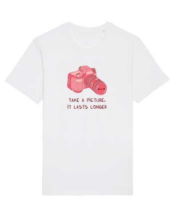 Take a picture, it lasts longer (pink) White