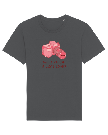 Take a picture, it lasts longer (pink) Anthracite