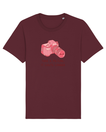Take a picture, it lasts longer (pink) Burgundy