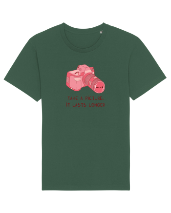 Take a picture, it lasts longer (pink) Bottle Green