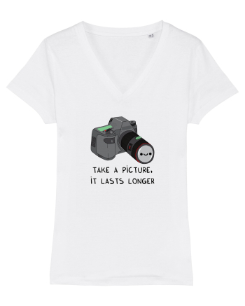 Take a picture, it lasts longer White