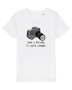 Take a picture, it lasts longer Tricou mânecă scurtă  Copii Mini Creator