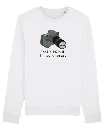 Take a picture, it lasts longer White