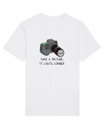 Take a picture, it lasts longer Tricou mânecă scurtă Unisex Rocker