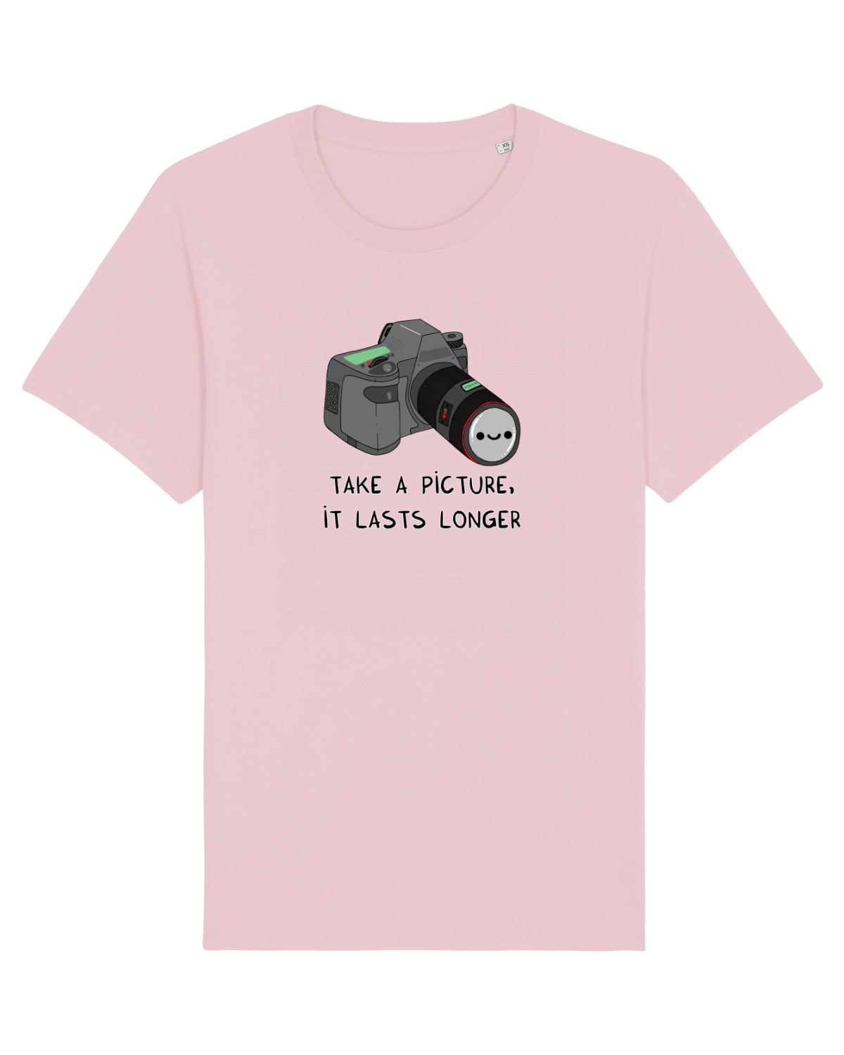 Tricou mânecă scurtă Unisex Rocker Cotton Pink