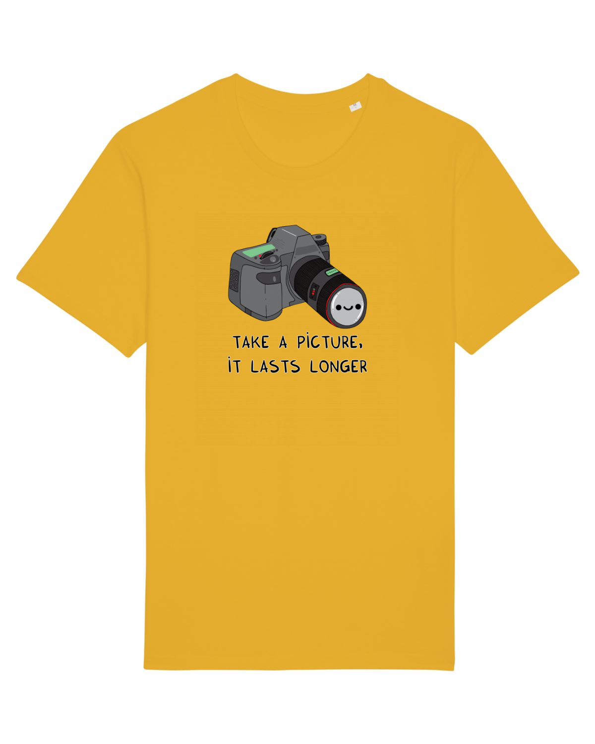 Tricou mânecă scurtă Unisex Rocker Spectra Yellow