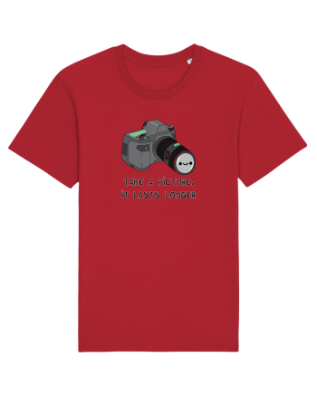 Take a picture, it lasts longer Red