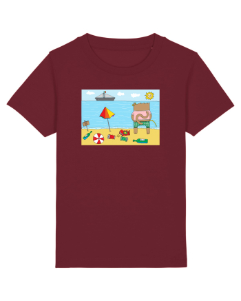 Plaja Burgundy