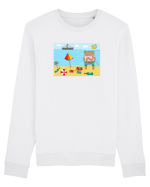 Plaja Bluză mânecă lungă Unisex Rise