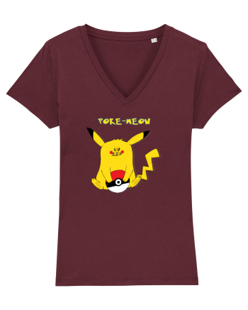 Poke-meow Burgundy