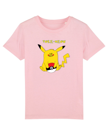 Poke-meow Cotton Pink