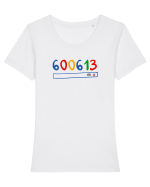600613 Tricou mânecă scurtă guler larg fitted Damă Expresser