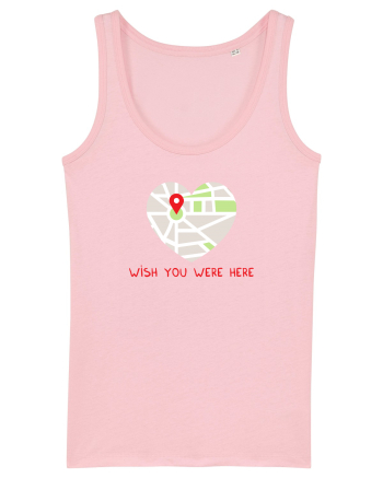Wish you were here Cotton Pink