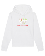 Wish you were here Hanorac Unisex Drummer