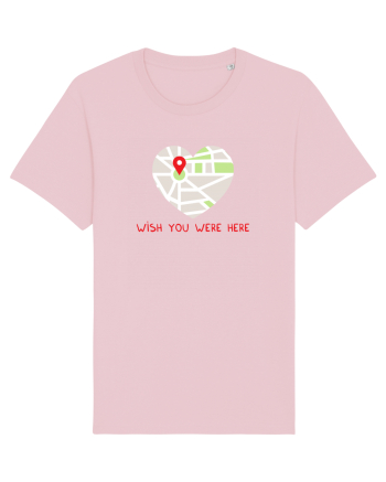 Wish you were here Cotton Pink