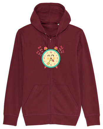 Sleepy clock Burgundy