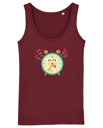 Sleepy clock Burgundy