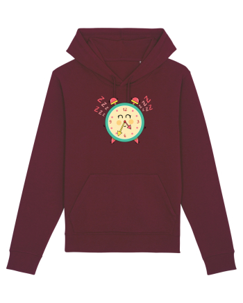 Sleepy clock Burgundy
