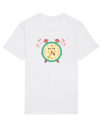 Sleepy clock White