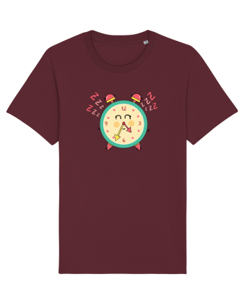 Sleepy clock Burgundy