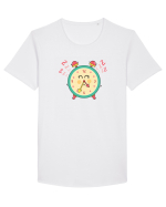 Sleepy clock Tricou mânecă scurtă guler larg Bărbat Skater