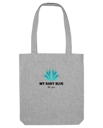 My Baby Blue (Blue Agave) Heather Grey