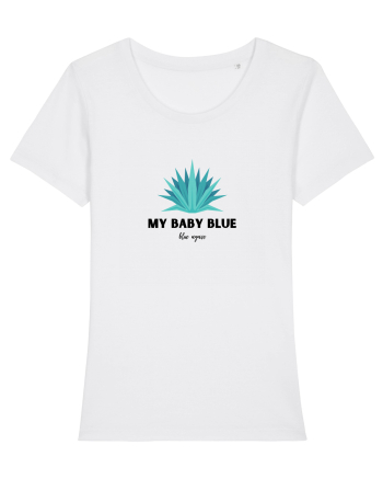 My Baby Blue (Blue Agave) White