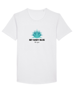 My Baby Blue (Blue Agave) Tricou mânecă scurtă guler larg Bărbat Skater
