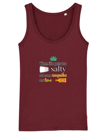 Add Some Tequila Burgundy