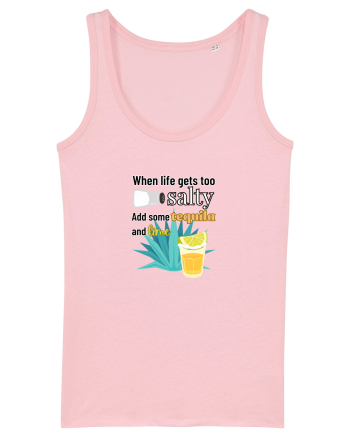 Add Some Tequila (variant) Cotton Pink