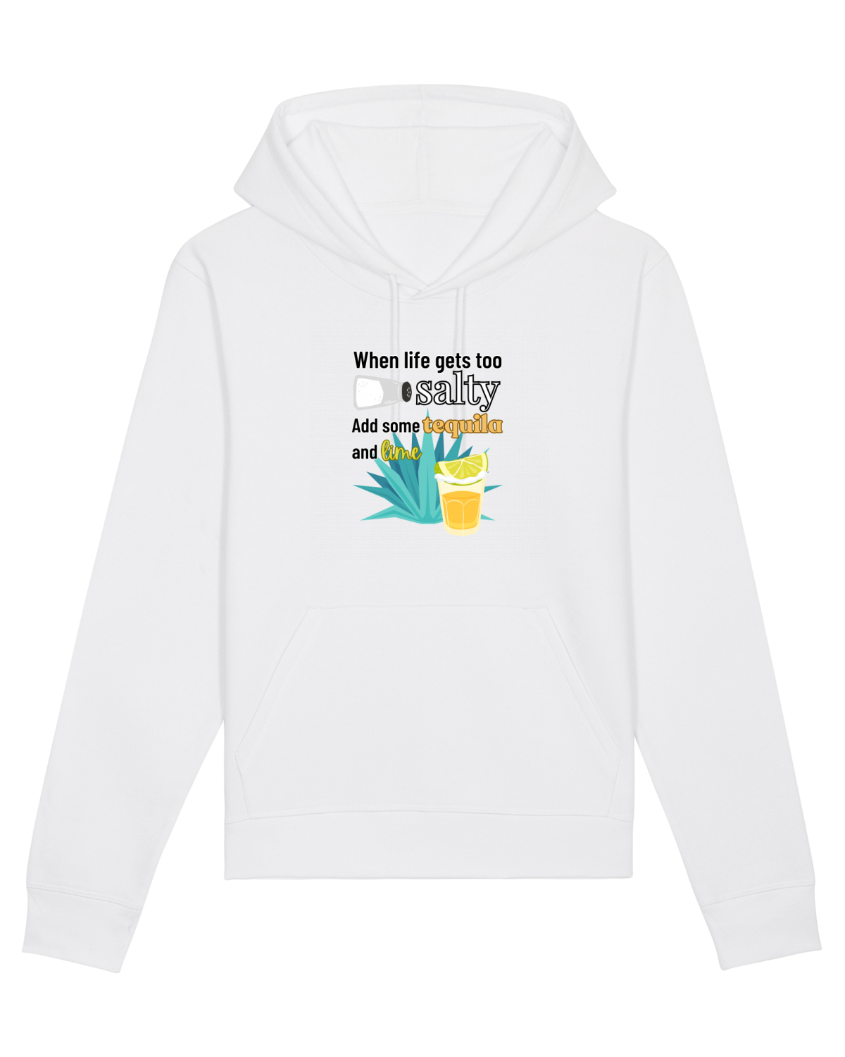 Hanorac Unisex Drummer White
