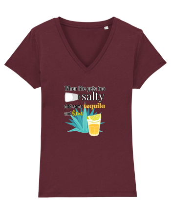 Add Some Tequila (variant) Burgundy