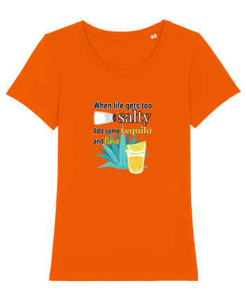 Add Some Tequila (variant) Bright Orange