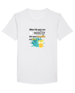 Add Some Tequila (variant) Tricou mânecă scurtă guler larg Bărbat Skater
