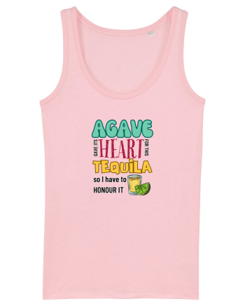 Agave Heart Tequila Cotton Pink
