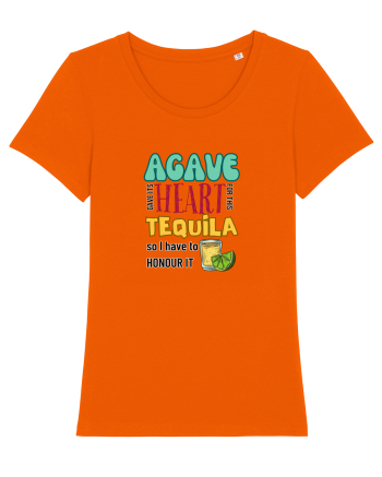 Agave Heart Tequila Bright Orange