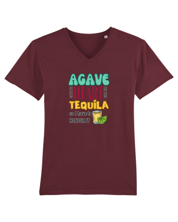 Agave Heart Tequila Burgundy