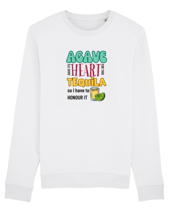 Agave Heart Tequila Bluză mânecă lungă Unisex Rise