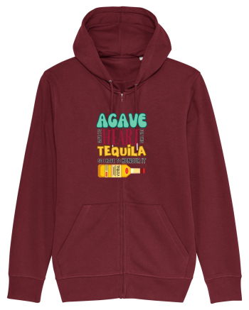 Agave Heart Tequila (variant) Burgundy