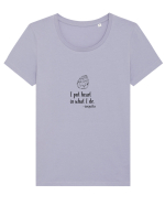Pun inima in ceea ce fac - tequila Tricou mânecă scurtă guler larg fitted Damă Expresser