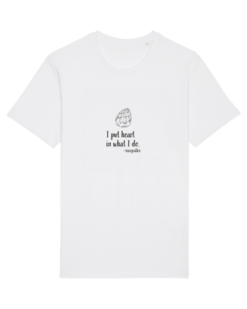 Pun inima in ceea ce fac - tequila Tricou mânecă scurtă Unisex Rocker