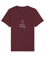 Pun inima in ceea ce fac - tequila (alb) Tricou mânecă scurtă Unisex Rocker