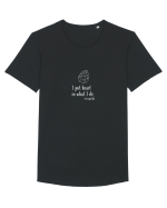Pun inima in ceea ce fac - tequila (alb) Tricou mânecă scurtă guler larg Bărbat Skater
