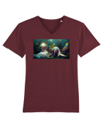 Pisces #1 Tricou mânecă scurtă guler V Bărbat Presenter