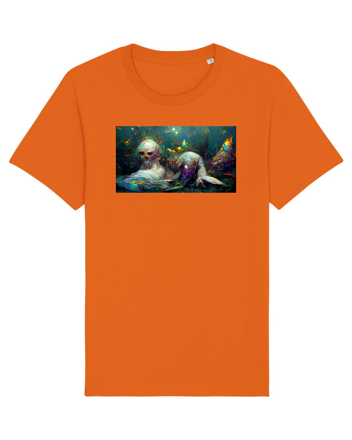 Tricou mânecă scurtă Unisex Rocker Bright Orange