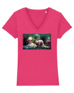 Aries #1 Tricou mânecă scurtă guler V Damă Evoker