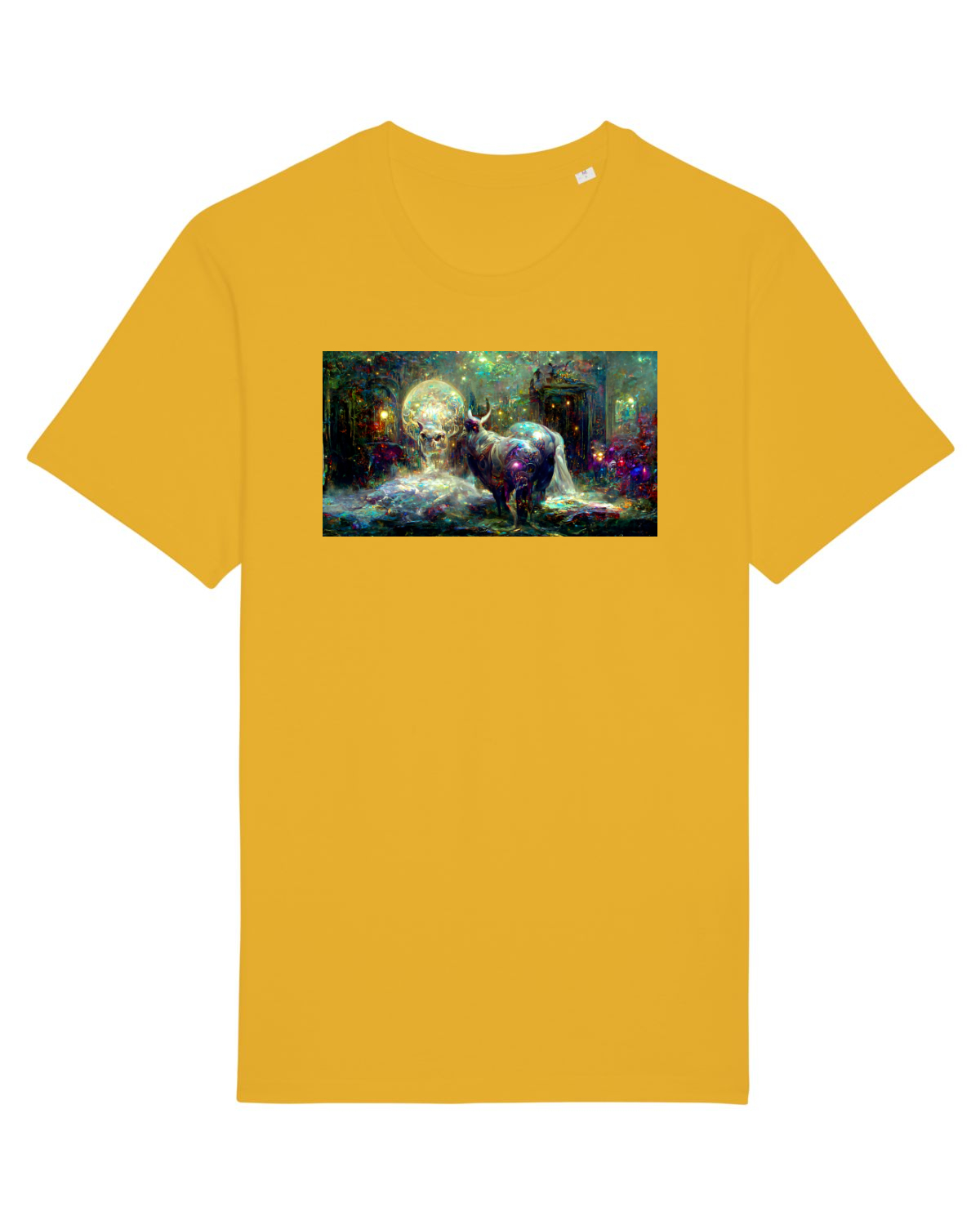 Tricou mânecă scurtă Unisex Rocker Spectra Yellow