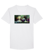 Taurus #1 Tricou mânecă scurtă guler larg Bărbat Skater